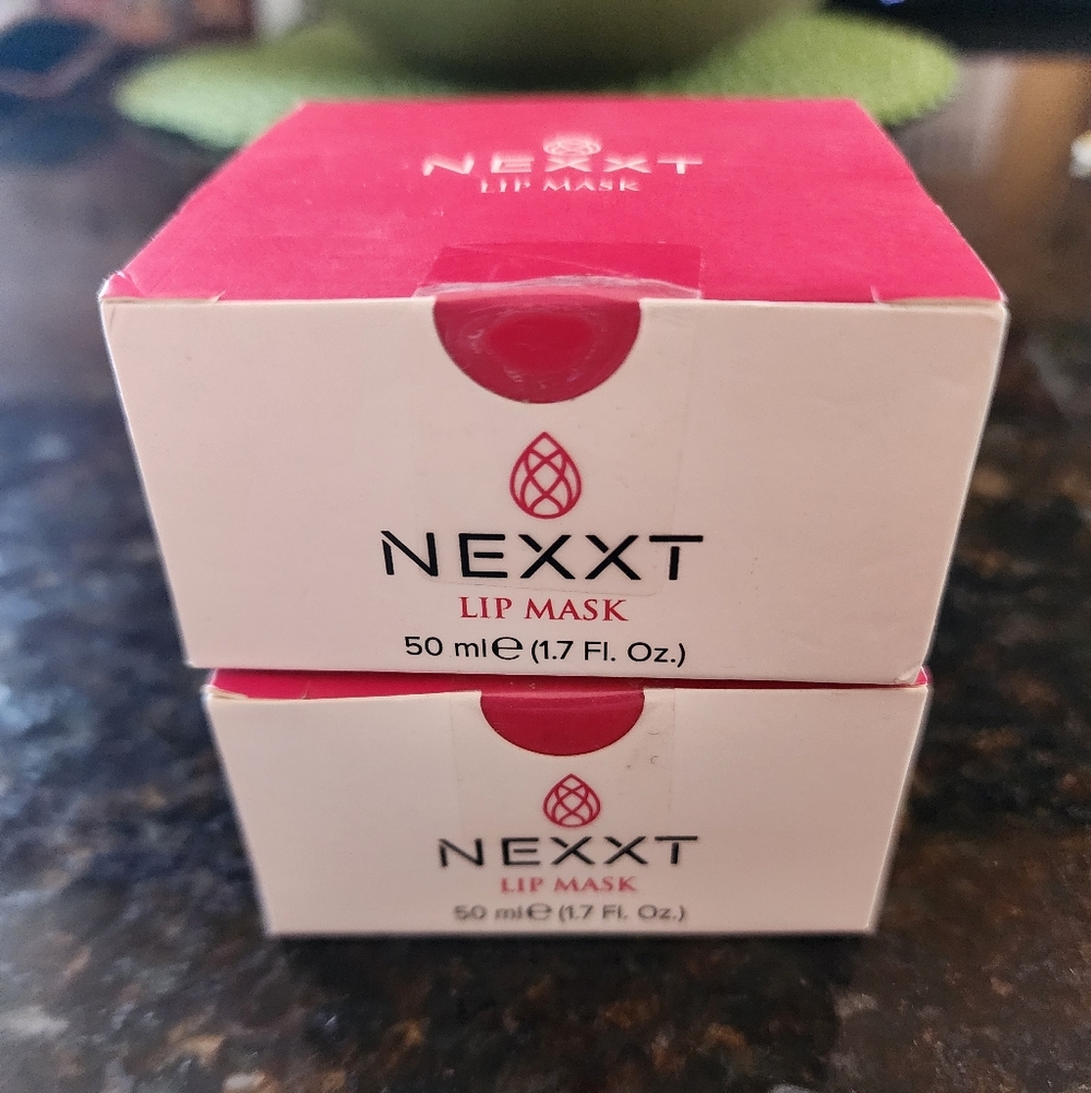 π NEXXT Lip Mask 2 Pack β 50ml Each β New & SealedEXXT Pink Lip Mask - Picture 2 of 3